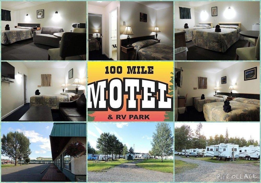 100 Mile Motel & Rv Park 100 Mile House Eksteriør bilde