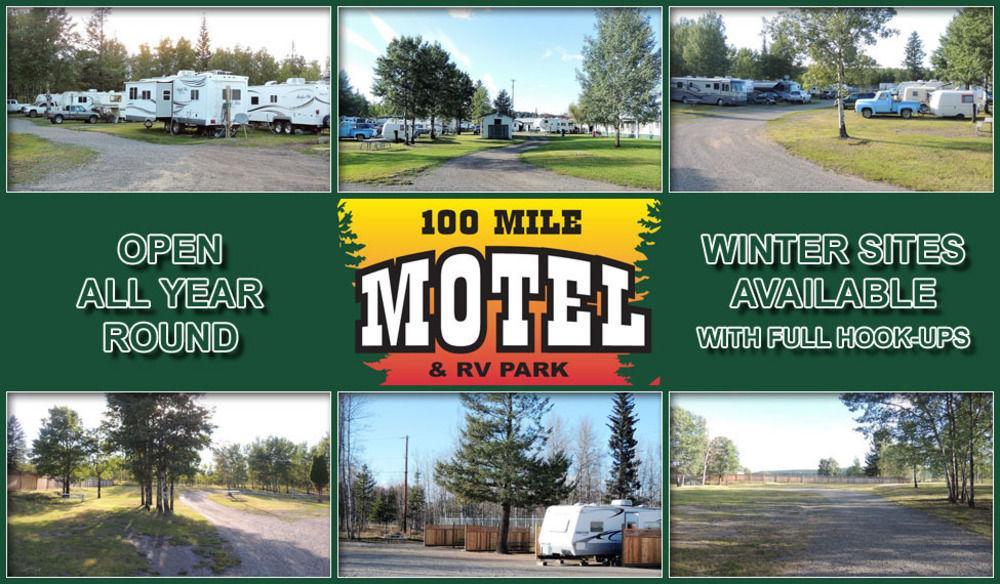 100 Mile Motel & Rv Park 100 Mile House Eksteriør bilde